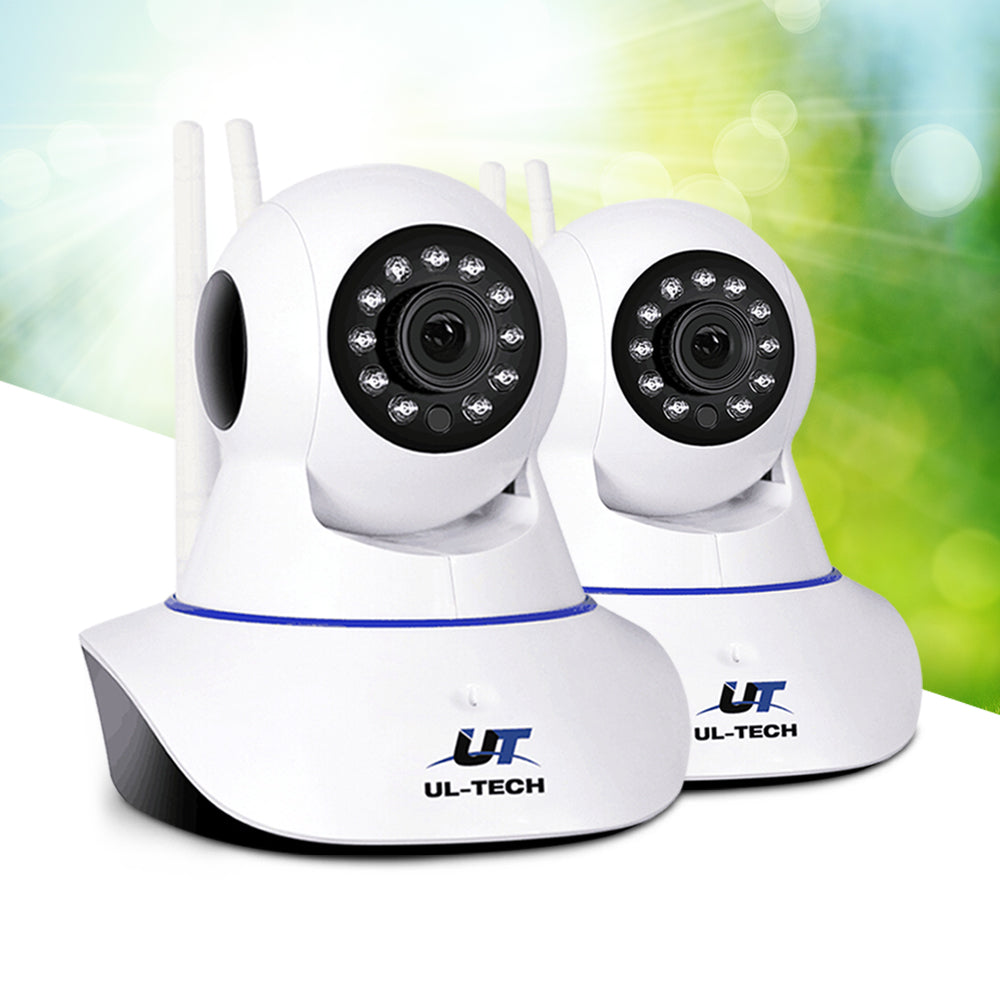 UL-tech WiFi camera twin pack contents