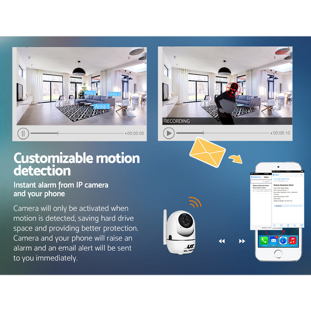 UL-tech 1080P home security camera specifications