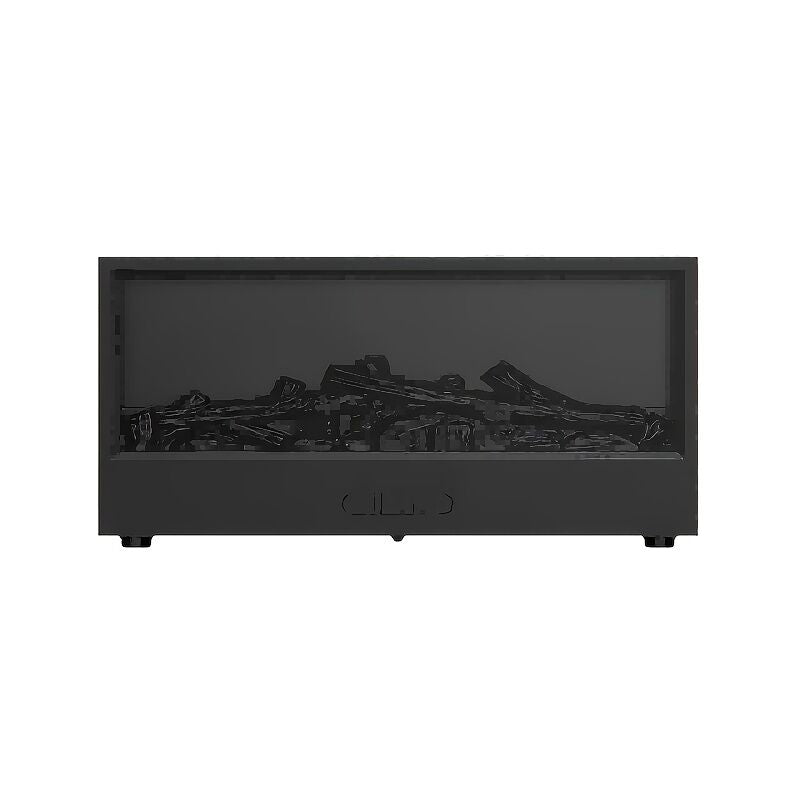 Flame Effect Aroma Diffuser with Remote, Black