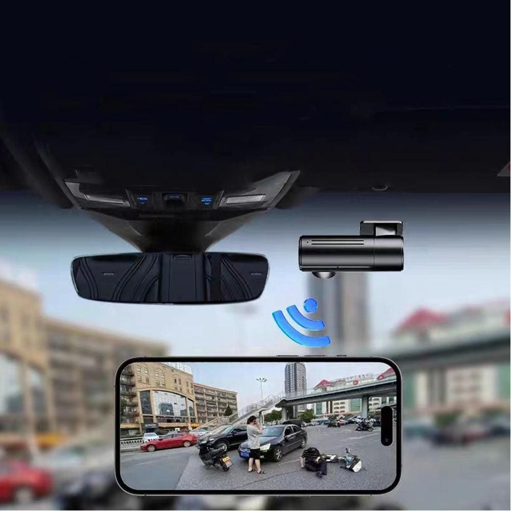 1080P WiFi Dash Cam with App Control, Night Vision and 32GB Card