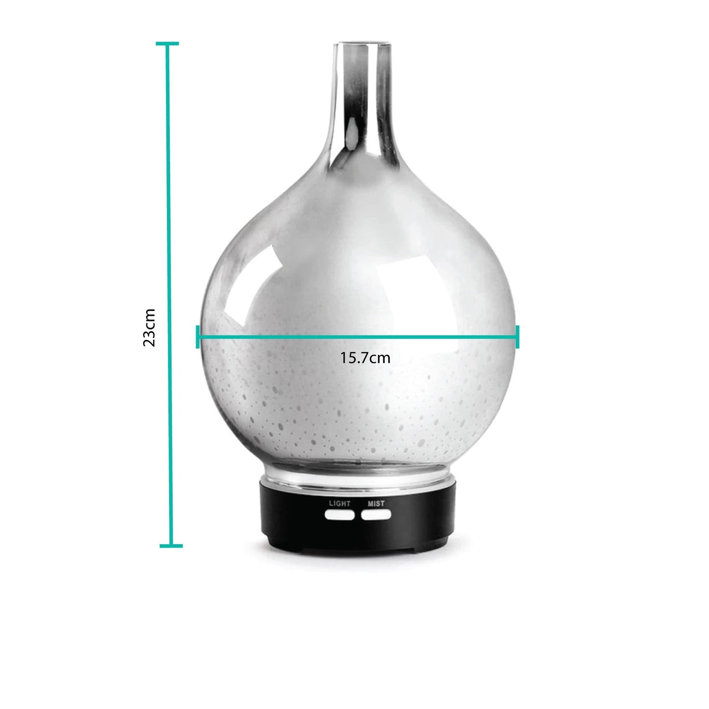 Essential Oil Aroma Diffuser | 3D Fireworks Aromatherapy Mist Humidifier - ZenAura