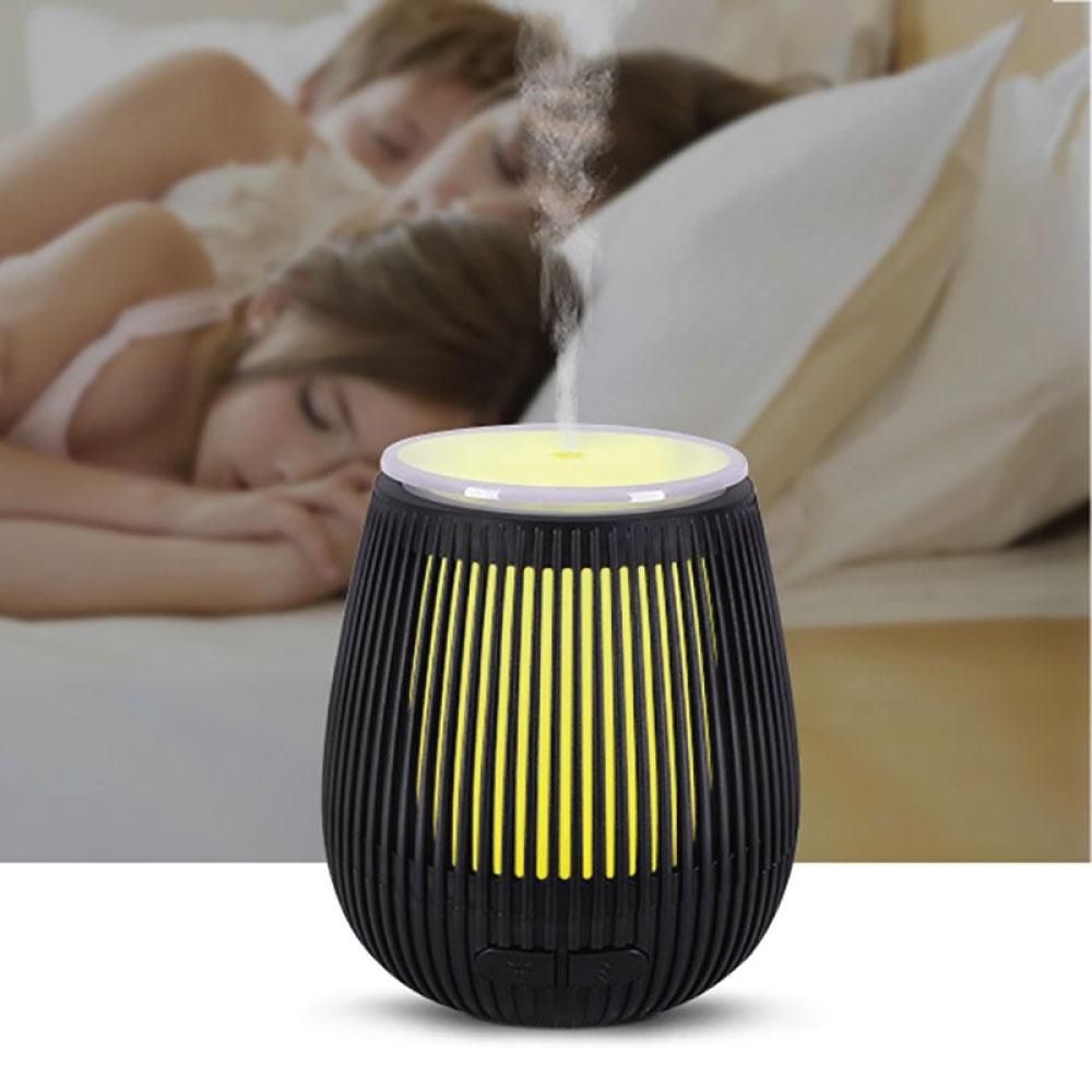100ml USB Essential Oil Diffuser – Ultrasonic Portable Car Humidifier (Black)