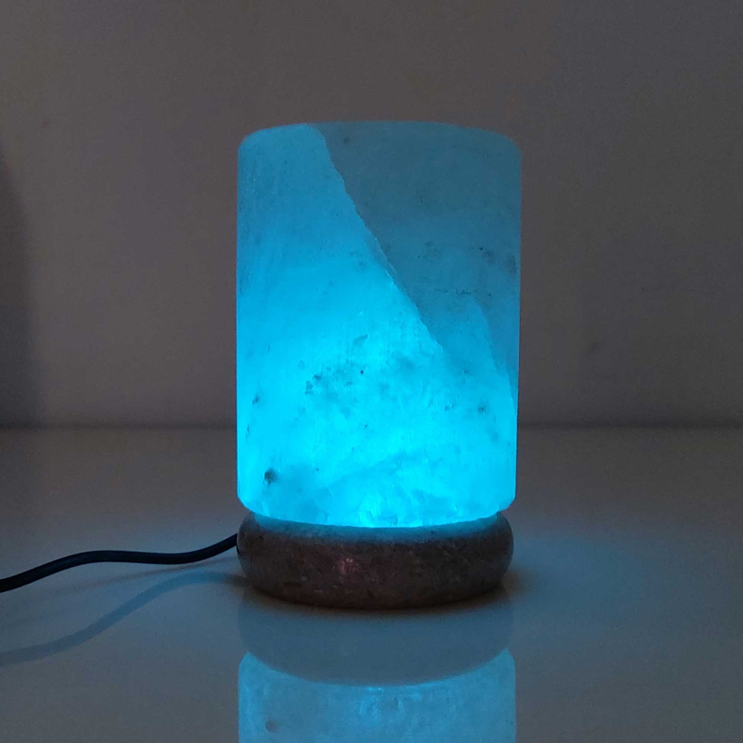 Colour-Changing Himalayan Salt Lamp USB – Soothing LED Light with Health Benefits