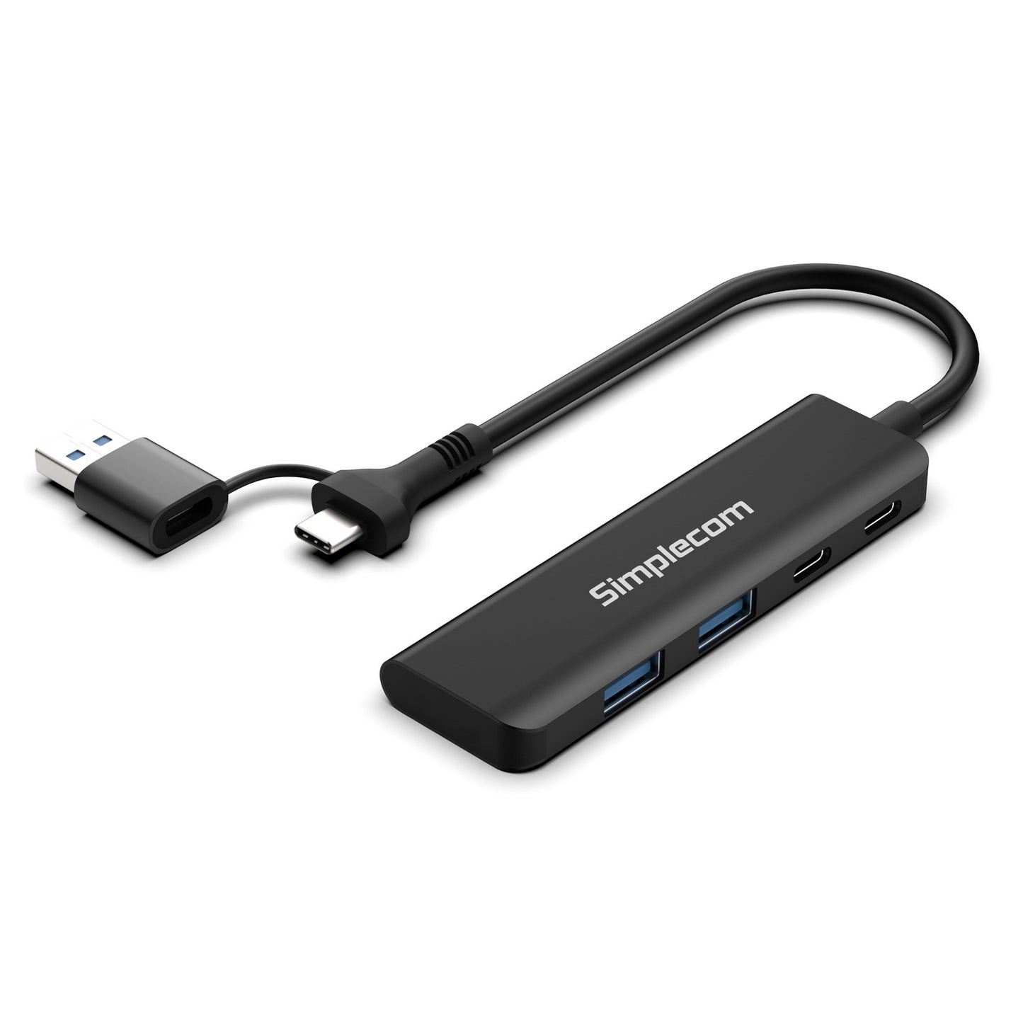 SuperSpeed USB-A and USB-C 4-Port Combo Hub | USB 3.2 Gen 1 - TechWiz