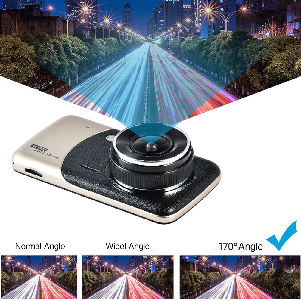1080P Dual Lens Dash Cam with Front & Rear Cameras | InnoSphere Gadgets