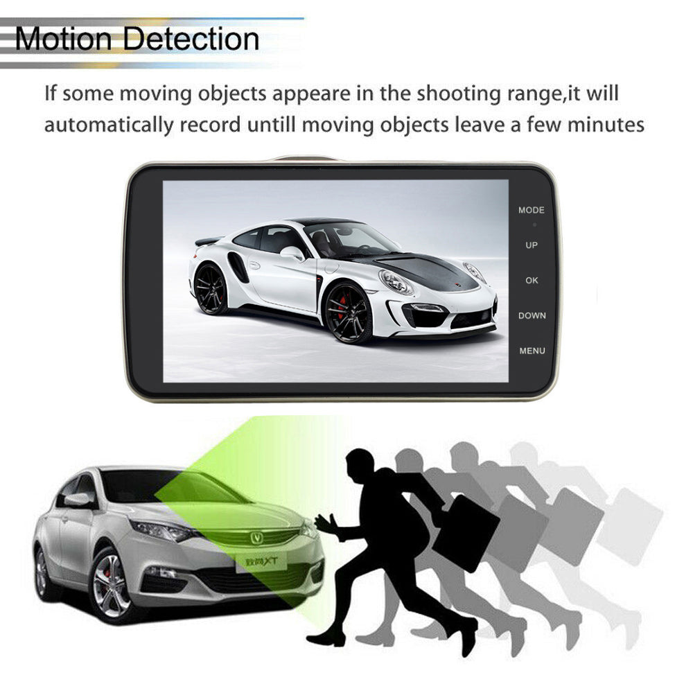 1080P Dual Lens Dash Cam with Front & Rear Cameras | InnoSphere Gadgets