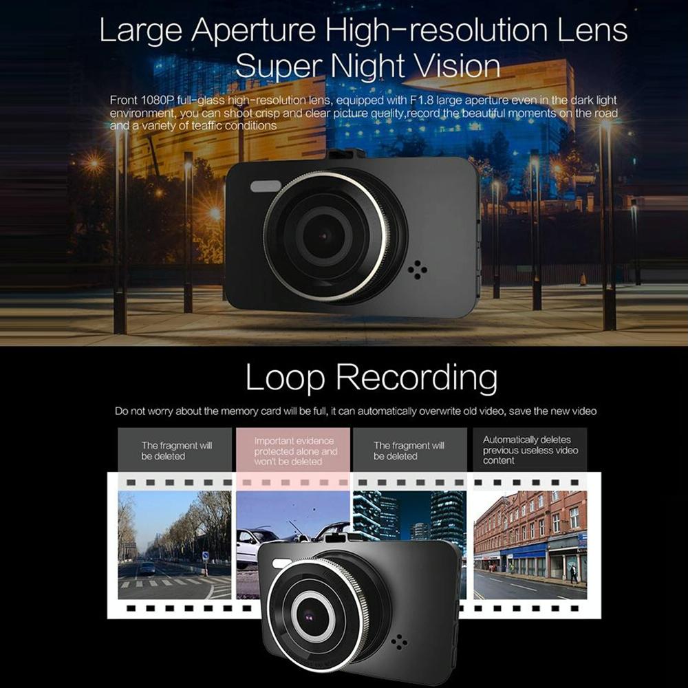 1080p HD Car Dash Cam | Night Vision | Wide Angle View - AutoGuard