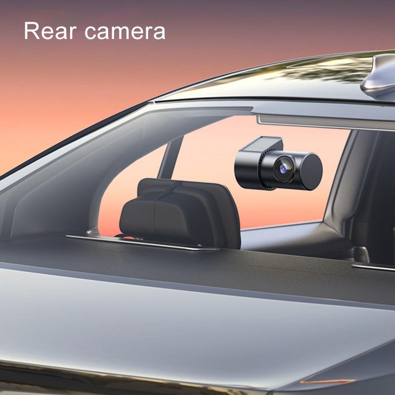 KM15 4K Dual Dash Cam – Front & Rear Recording, Night Vision, G-Sensor, WiFi App Control