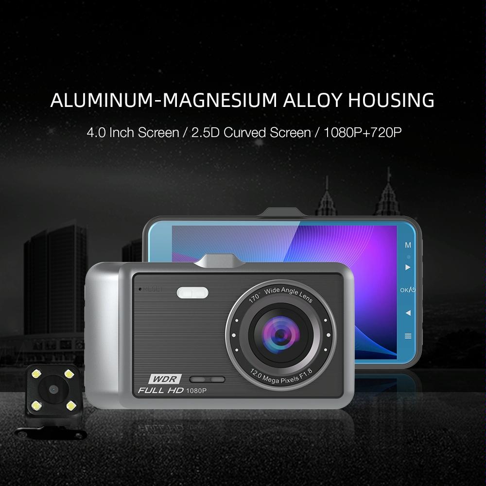 HD 1080p Dual Camera Car Recorder Dash Cam - Enhanced Safety & Security - AutoGuard