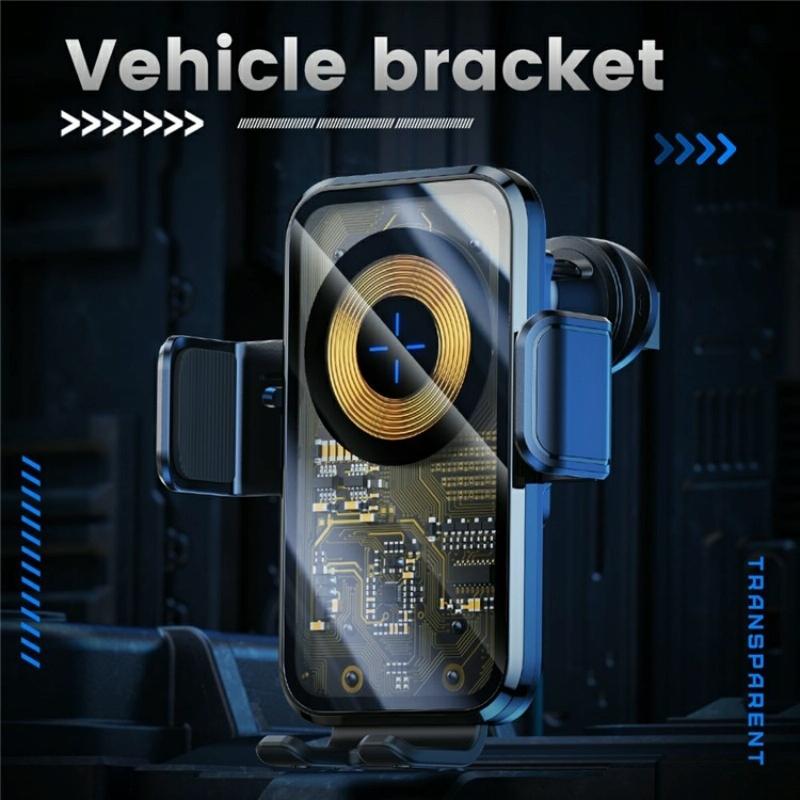 15W Fast Car Vent Wireless Charger | Intelligent Induction - AutoTech