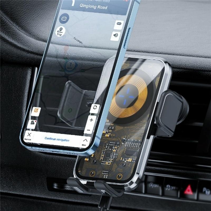 15W Fast Car Vent Wireless Charger | Intelligent Induction - AutoTech