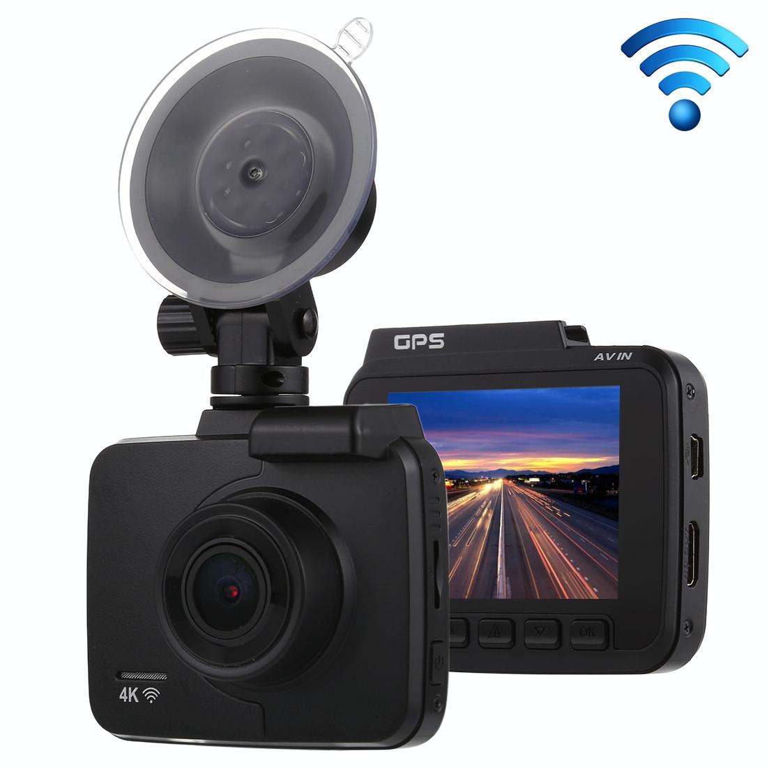 GS63H 4K Ultra HD Dash Cam with GPS, WiFi & Wide-Angle Lens – 2160P Car Camera Recorder