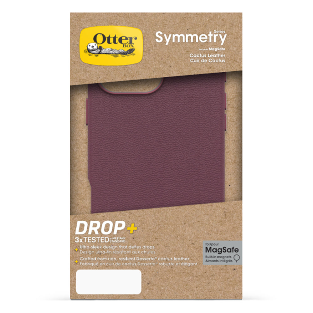 OtterBox Symmetry Cactus Back Case for iPhone 16 Pro Max - Maroon