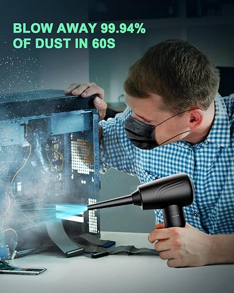 Electric Air Duster | Wireless & Portable Blower for Tech Cleaning - TechBlast