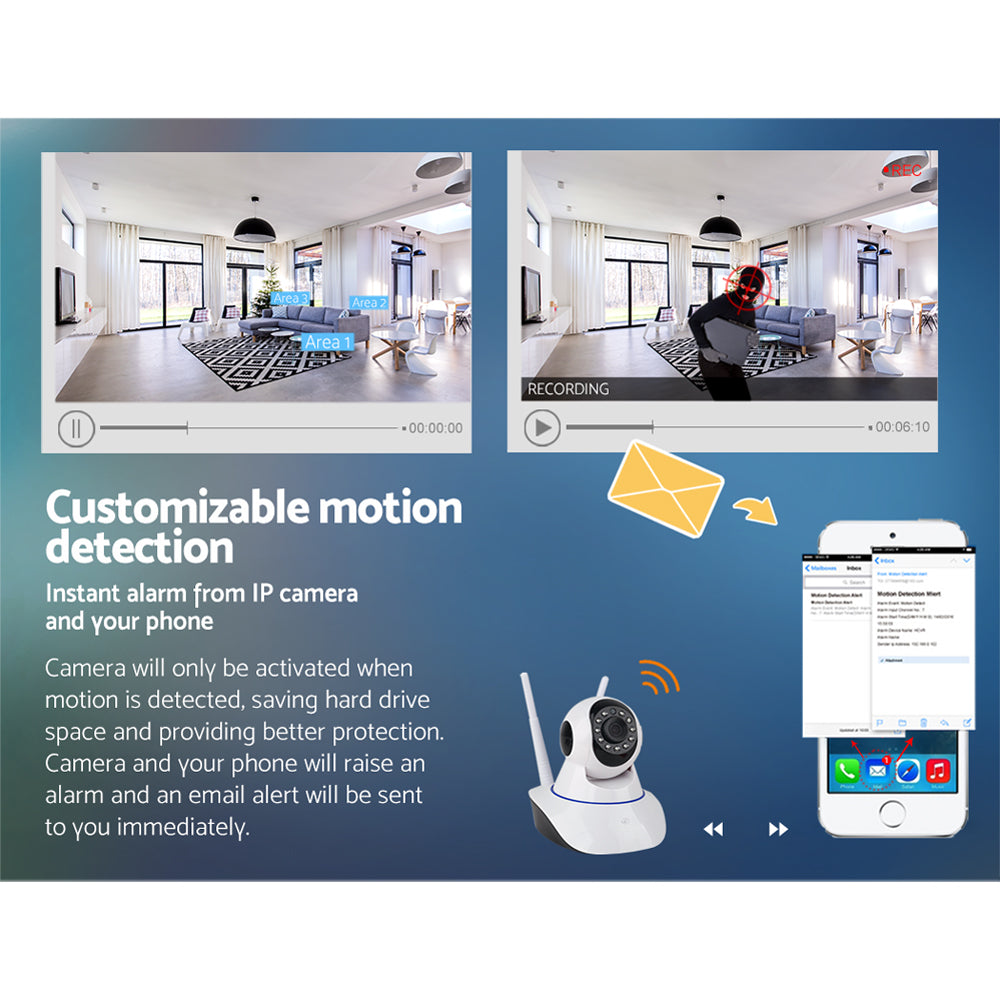 UL-tech WiFi cameras motion detection alerts