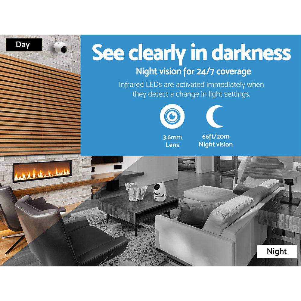 UL-tech security camera live view on smartphone app