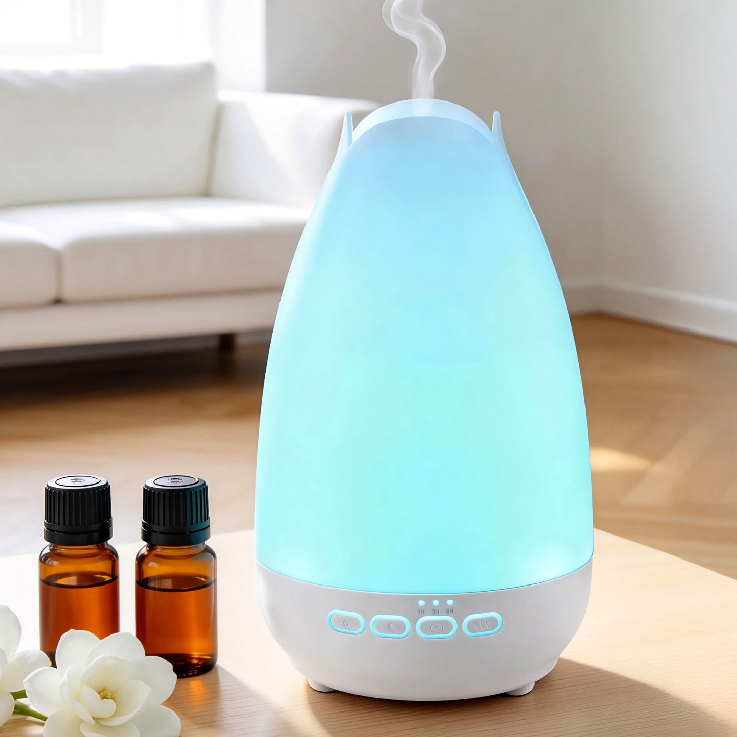 Devanti Ultrasonic Aroma Diffuser 300ml with LED Light, Model AD925