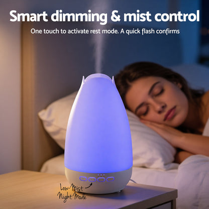 Devanti Ultrasonic Aroma Diffuser 300ml with LED Light, Model AD925