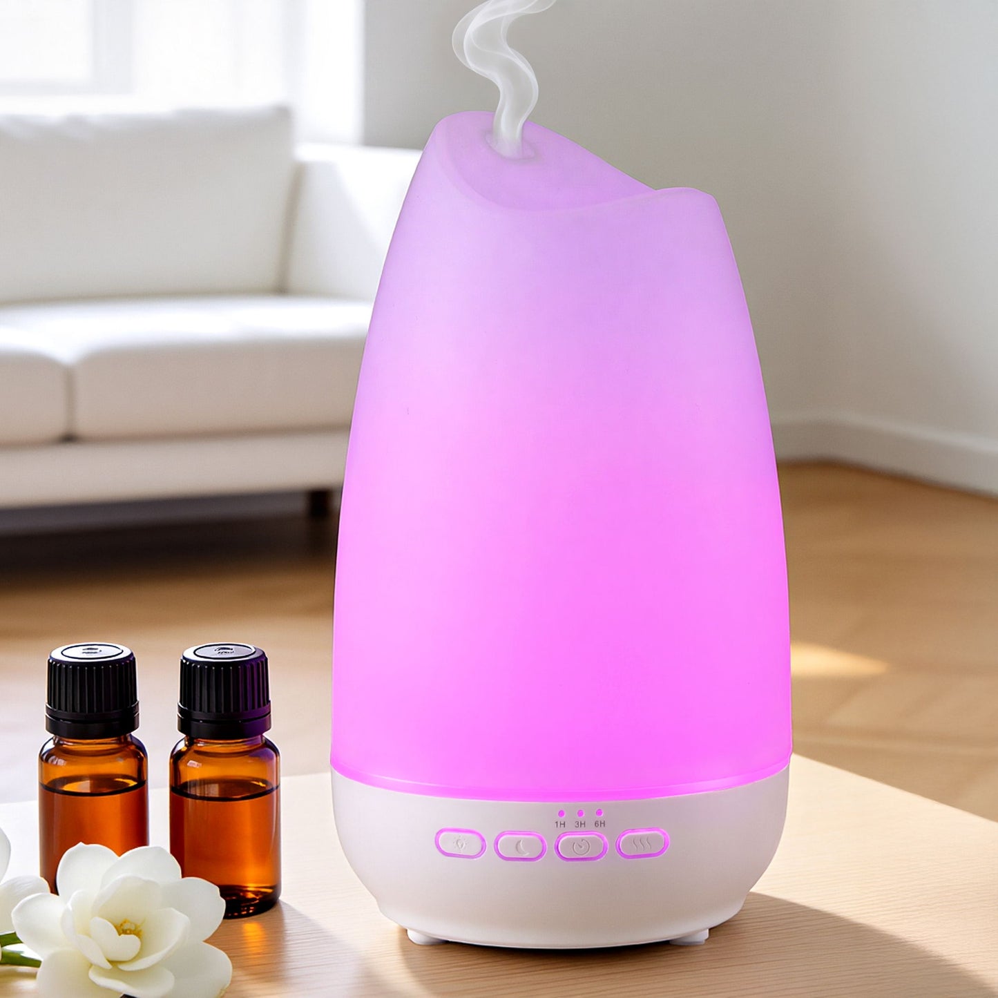 Devanti Ultrasonic Aroma Diffuser 300ml with LED Light, Model AD926