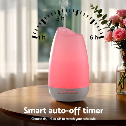 Devanti Ultrasonic Aroma Diffuser 300ml with LED Light, Model AD926