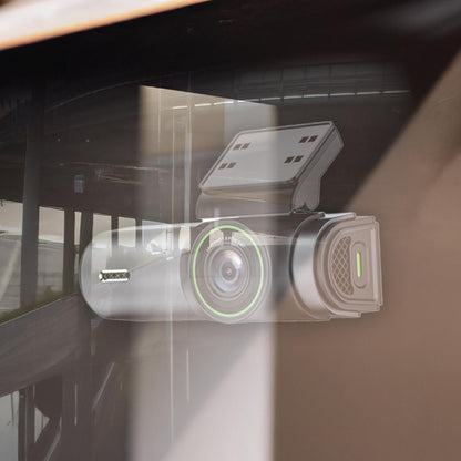 Laser 2K Dash Cam – WiFi App Control with 170° Wide Angle & Night Recording