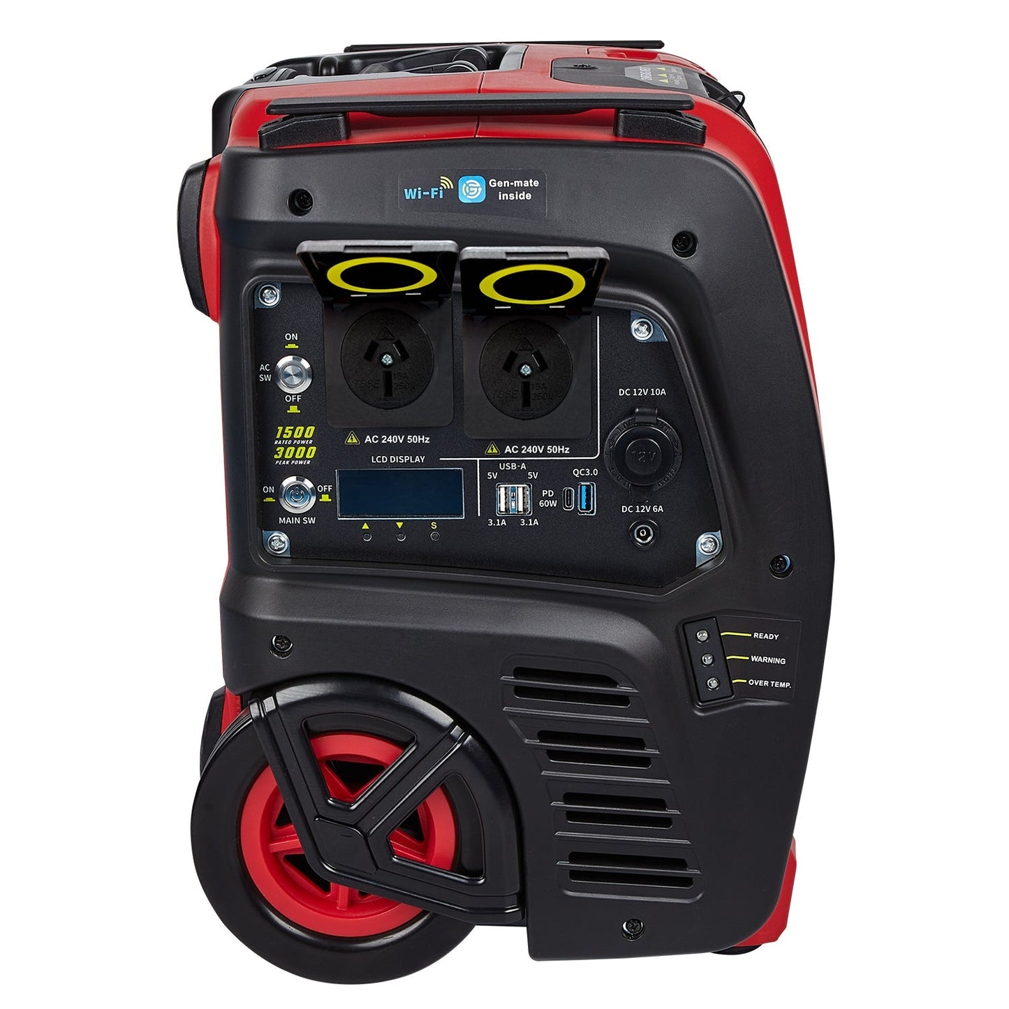 Samland 2048Wh LiFePO4 power station display