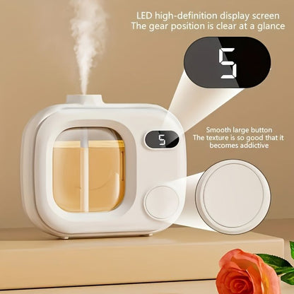 Rechargeable Aroma Diffuser with 5 Timer Settings, 500mAh USB