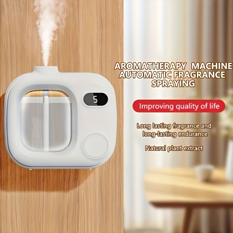 Rechargeable Aroma Diffuser with 5 Timer Settings, 500mAh USB
