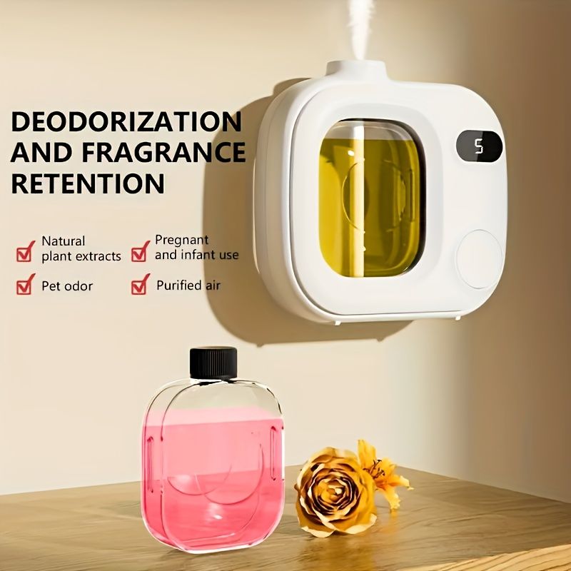 Rechargeable Aroma Diffuser with 5 Timer Settings, 500mAh USB