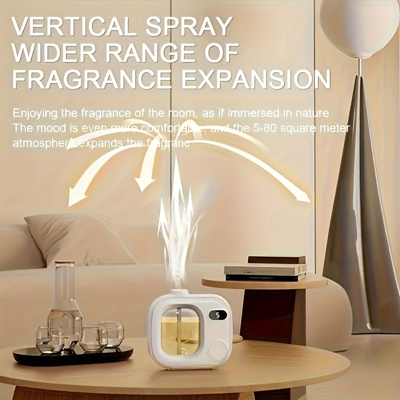 Rechargeable Aroma Diffuser with 5 Timer Settings, 500mAh USB