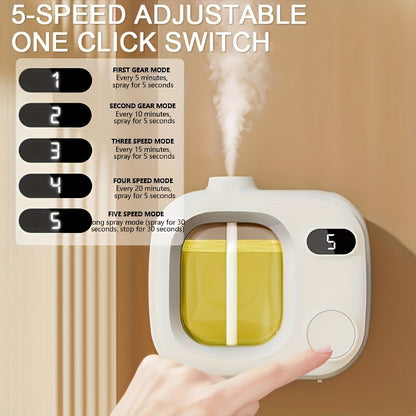 Rechargeable Aroma Diffuser with 5 Timer Settings, 500mAh USB