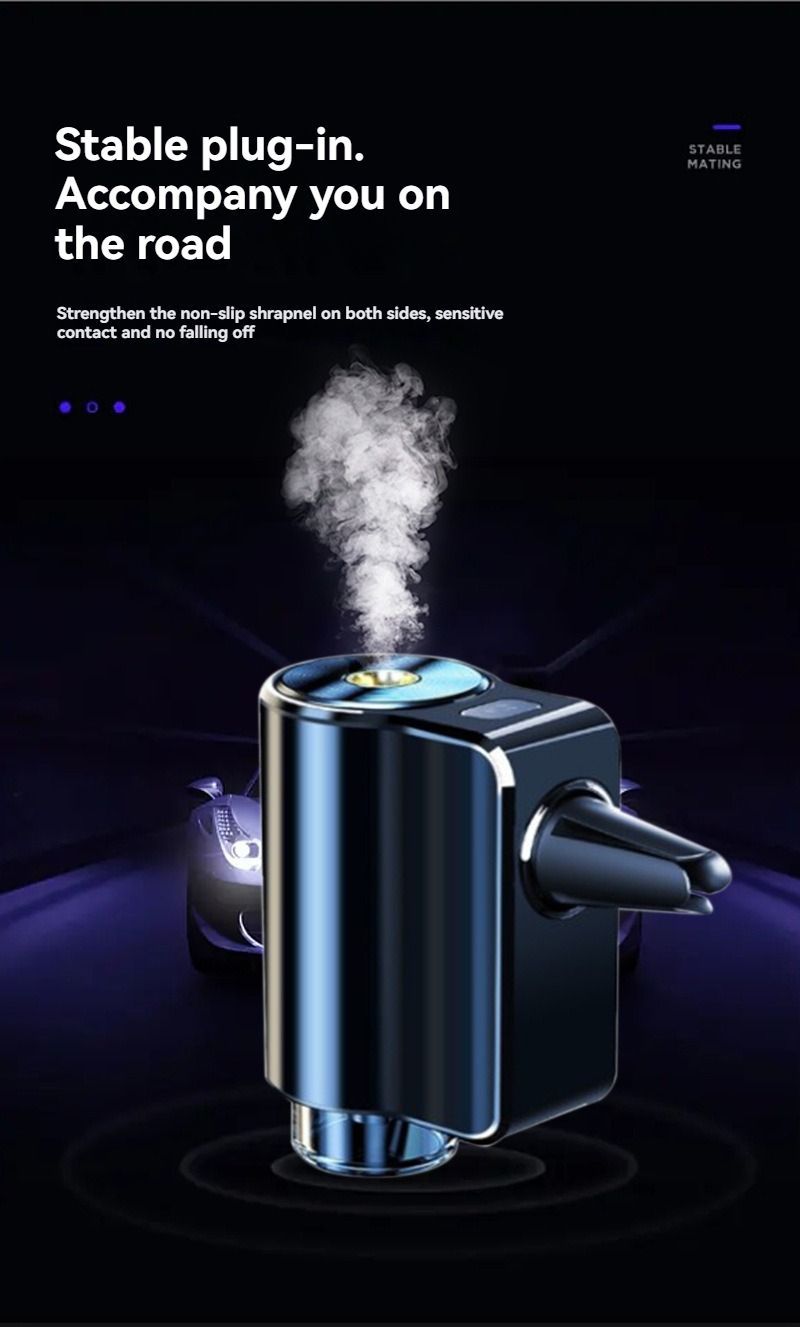 Car Aroma Diffuser, Blue, Adjustable Settings