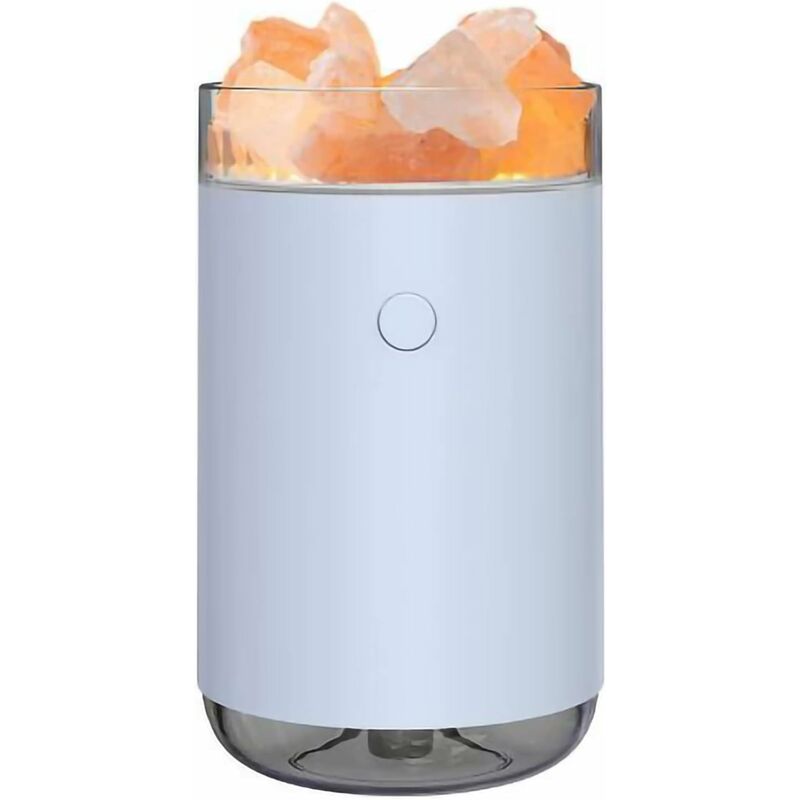 Crystal Salt Stone Humidifier 260ml, USB, Colour Light