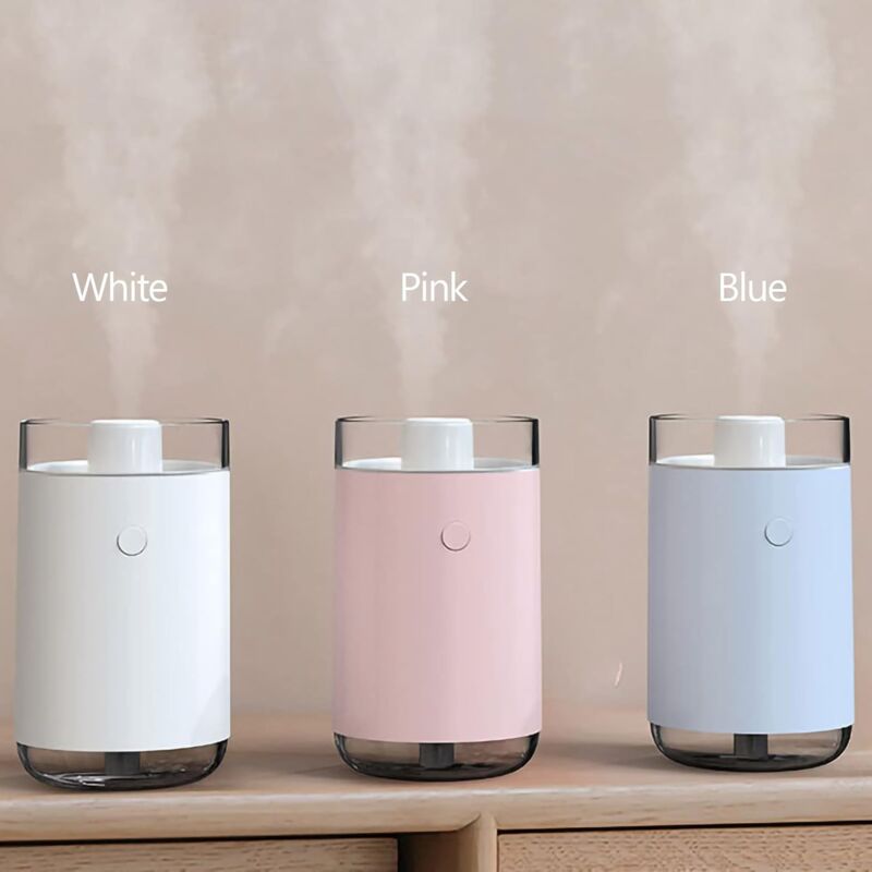 Crystal Salt Stone Humidifier 260ml, USB, Colour Light