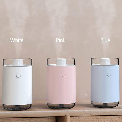 Crystal Salt Stone Humidifier 260ml, USB, Colour Light