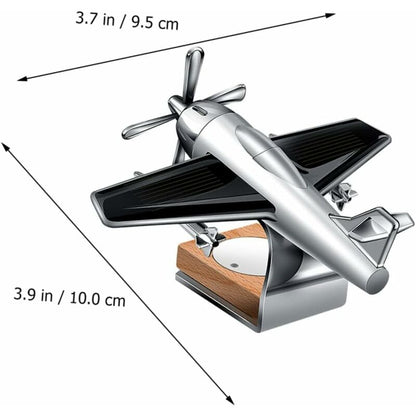 Aeroplane Car Diffuser Ornament, 2 Pack, Solar Powered