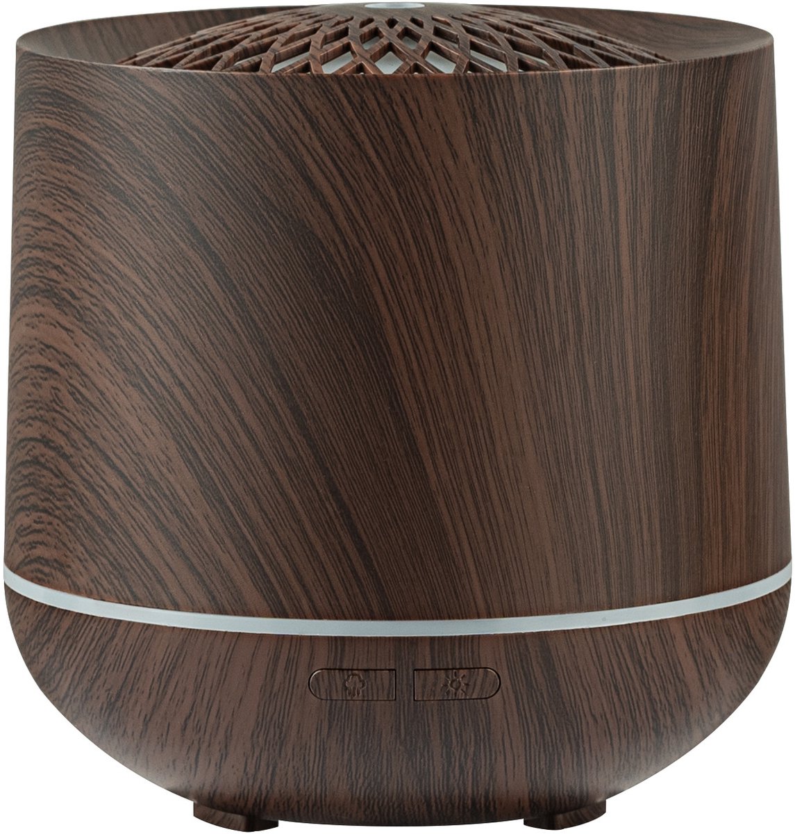 Aromatherapy Humidifier 300ml, 7 Colour LED, Dark Wood