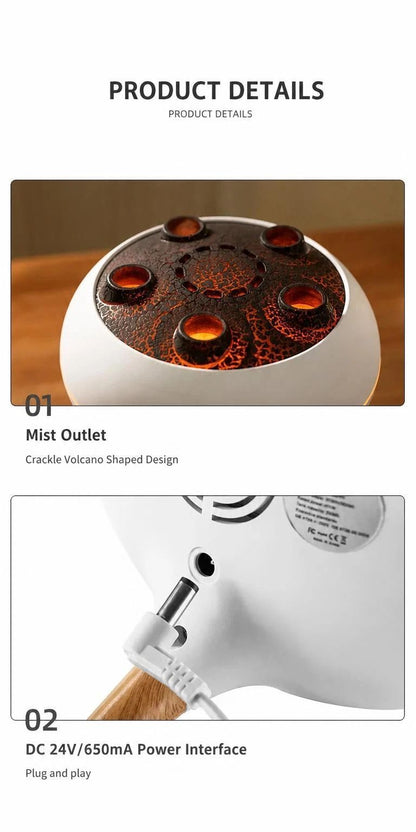 Jellyfish Aroma Diffuser with Music Sensing Colour Glow