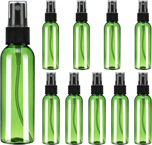 Clear Spray Bottles 60ml, 10 Pack, Fine Mist
