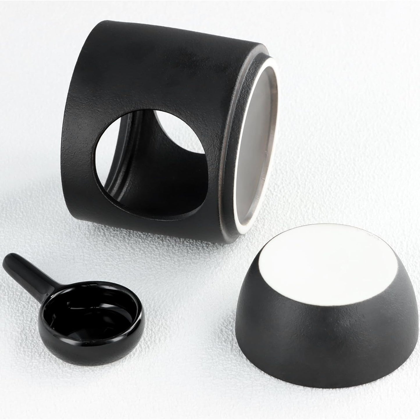 Ceramic Oil and Wax Melt Burner, Tealight, Ylang Ylang Gold