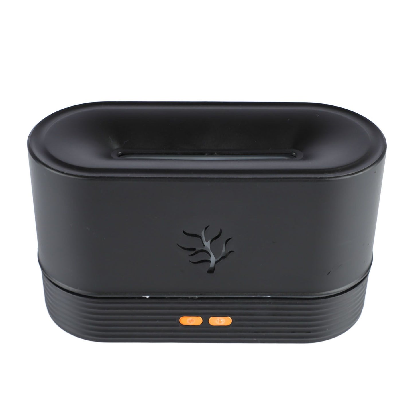Colourful Flame Aroma Diffuser, Mini and Noiseless, Black