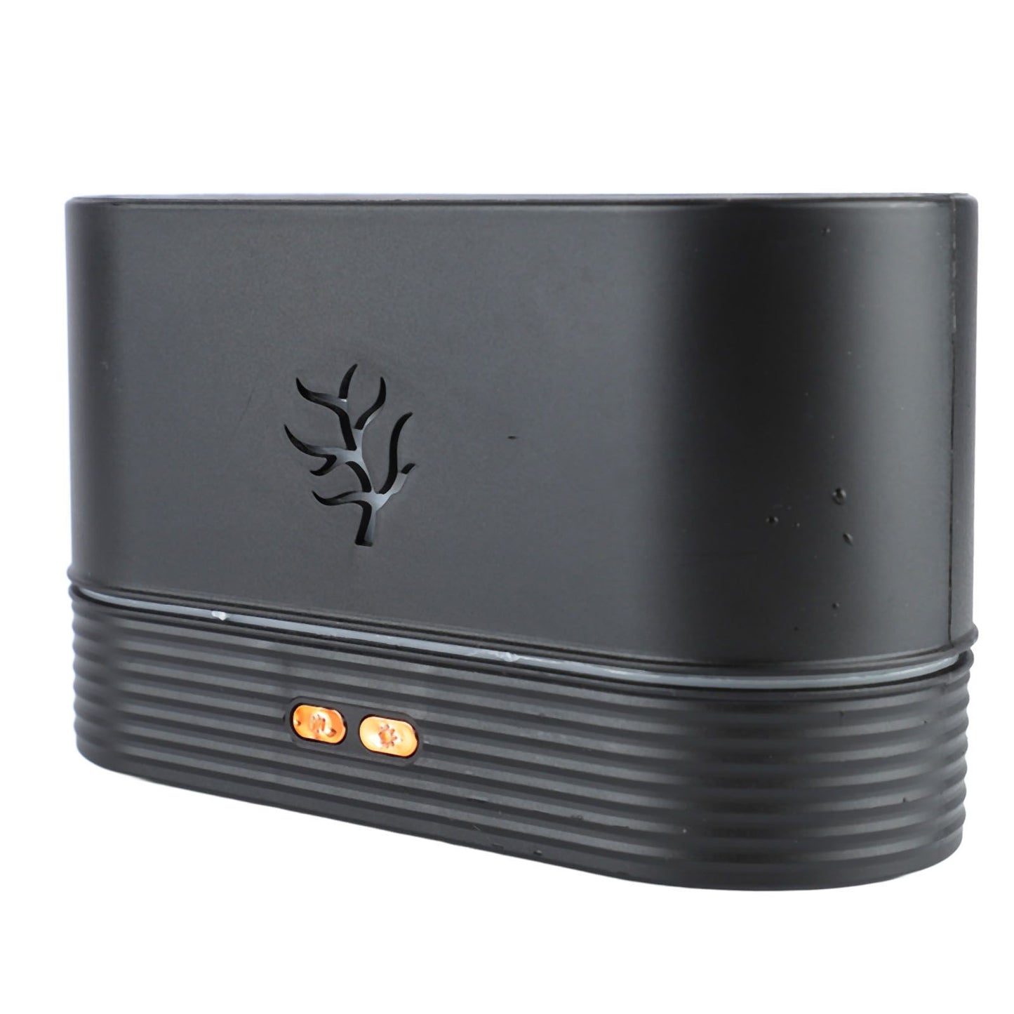 Colourful Flame Aroma Diffuser, Mini and Noiseless, Black