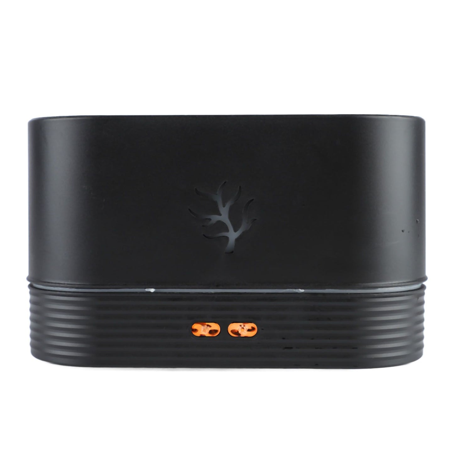 Colourful Flame Aroma Diffuser, Mini and Noiseless, Black