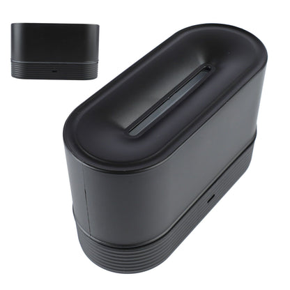 Colourful Flame Aroma Diffuser, Mini and Noiseless, Black