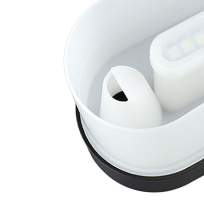Colourful Flame Aroma Diffuser, Mini and Noiseless, Black