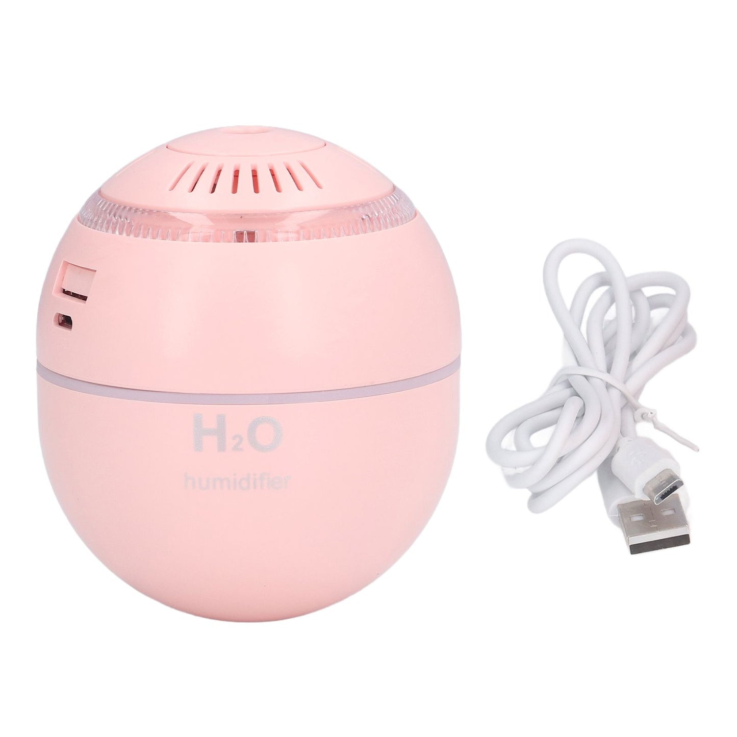 USB Air Humidifier 120ml with 2 Speed Settings, Pink