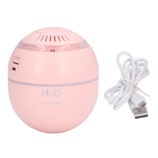 USB Air Humidifier 120ml with 2 Speed Settings, Pink