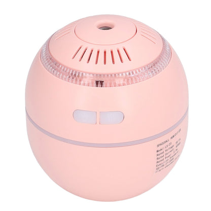 USB Air Humidifier 120ml with 2 Speed Settings, Pink