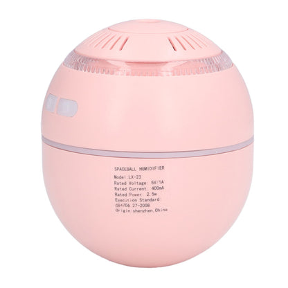 USB Air Humidifier 120ml with 2 Speed Settings, Pink