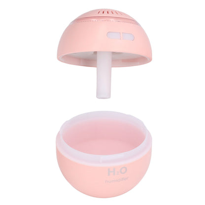 USB Air Humidifier 120ml with 2 Speed Settings, Pink